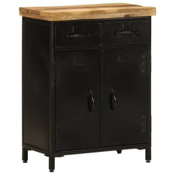 shumee vidaXL Komoda 55x30x71 cm trden mangov les