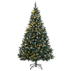 Vidaxl Umetna novoletna jelka 150 LED diod 150 cm