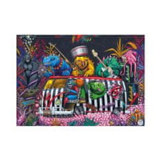 Dino Puzzle Pošasti na potovanju 1000 kosov