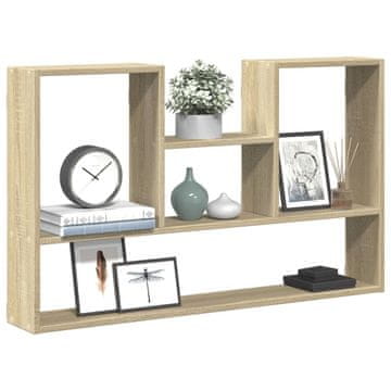 Vidaxl vidaXL Stenska polica hrast sonoma 99x15x60 cm material na osnovi lesa