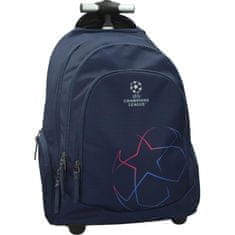 UEFA Šolski nahrbtnik na kolesih, temno moder (CHAMPIONS LEAGUE)