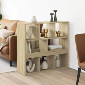 shumee vidaXL Pregrada za prostor sonoma hrast 100x33x94,5 cm inženirski les