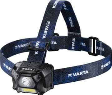 Varta Work Flex Motion Sensor H20 čelna svetilka, 150 lm, črna