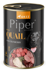 Piper mokra hrana za pse, s prepelico, 24x400 g