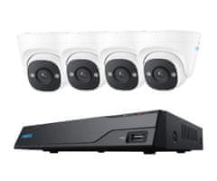 Reolink NVS8-5MD4 varnostni komplet, NVR snemalna enota + 4 x IP kamere P324