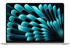 Apple MacBook Air 15 prenosnik, M3, 10C GPU, 8GB, 512GB, srebrn (mryq3cr/a)