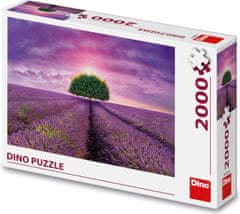 Dino Puzzle Polje sivke 2000 kosov