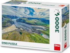 Dino Puzzle Islandski ledenik 3000 kosov