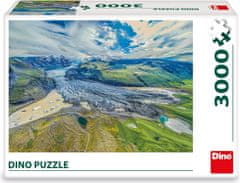Dino Puzzle Islandski ledenik 3000 kosov
