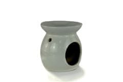 Ashleigh & Burwood Aroma lučka ROUND siva, 10 cm