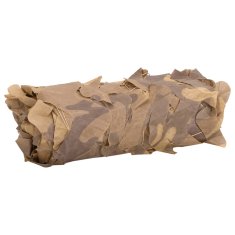 Vidaxl Maskirna mreža z vrečko za shranjevanje 706x140 cm peščena