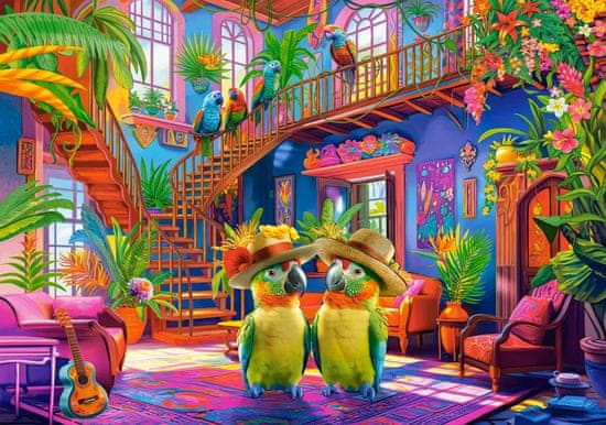 Castorland Puzzle Parrots in Paradise 500 kosov