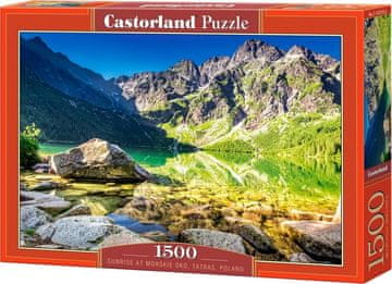 Castorland Puzzle Sunrise at Lake Morskie Oko 1500 kosov