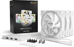 Be quiet! Light Wings ventilator, 120mm, 4-pin, bel, 3 kosi (BL100)