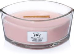 Woodwick Dišeča sveča z lesenim krakom Elipsa Elipsa Coastal Sunset 453,6 g