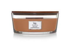Woodwick Dišeča sveča z lesenim krakom Elipsa Santal Myrrh 453,6 g