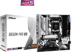 ASRock B650M Pro RS osnovna plošča, AM5, 4xDDR5, mATX (90-MXBLP0-A0UAYZ)