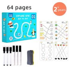 JOJOY® Komplet interaktivnih vaj za otroke, Logične sestavljanke, Razvoj motoričnih spretnosti | DOTODOT