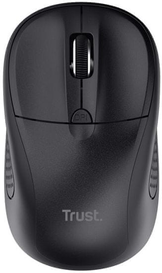 Trust Primo brezžična miška, Bluetooth, črna