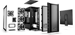 Be quiet! Shadow Base 800 FX ohišje, midiATX, RGB, okno, črno (BGW63)