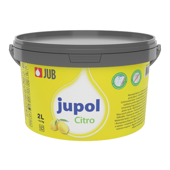 JUB JUPOL Citro bel 2 L notranja zidna barva