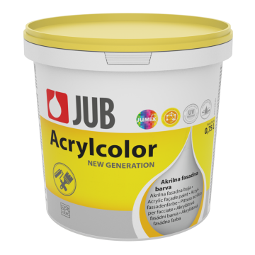 JUB ACRYLCOLOR rumen 3010 0.75 L fasadna barva