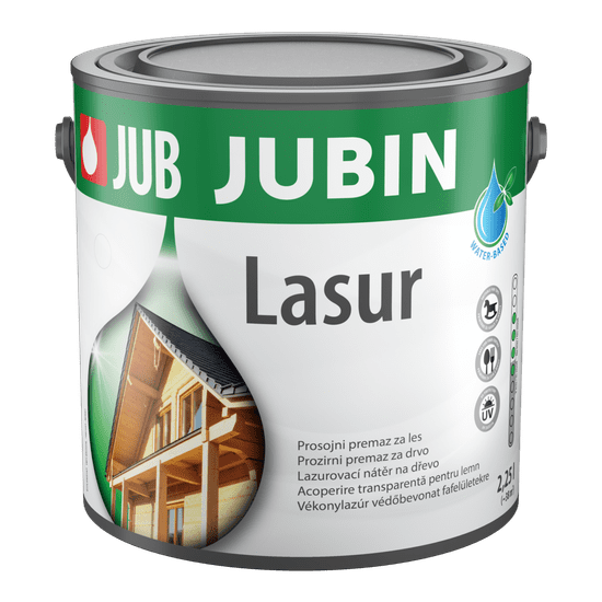 JUB JUBIN Lasur tik 3 2,25 L debeloslojni lazurni premaz
