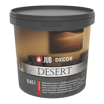 JUB DECOR Desert pearl 0,65 L dekorativna barva