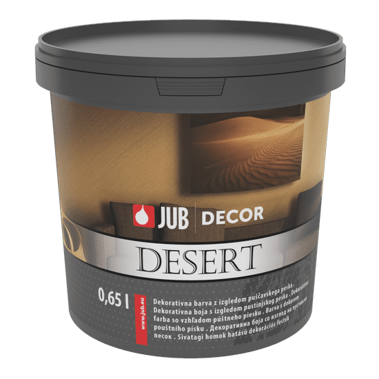 JUB DECOR Desert pearl 0,65 L dekorativna barva