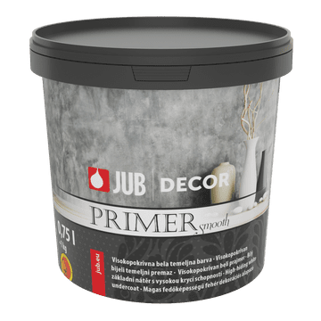 JUB DECOR Primer smooth 0,75L beli osnovni premaz