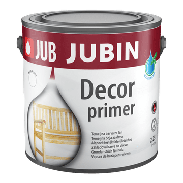 JUB JUBIN Decor primer 2,25 L osnovna barva za les