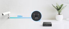 Mercusys mrežno stikalo, 6-portno, 10/100Mb/s, 4x PoE+ (MS106LP)