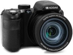 Kodak Pixpro Astro Zoom digitalni fotoaparat, črn (AZ425BK)