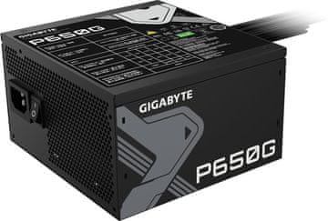Gigabyte P650G napajalnik, 650W, 80 Plus Gold (GP-P650G)