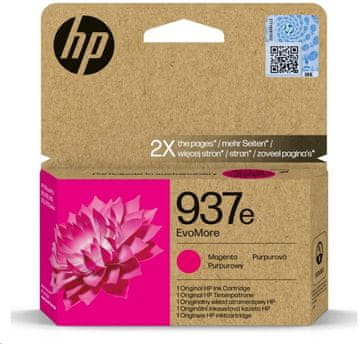HP 937e EvoMore Magenta Original Ink kartuša
