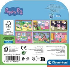 Clementoni Slikovne kocke Pujsa Pepa, 6 kock
