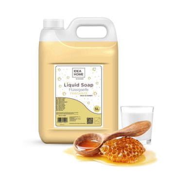 IDEA HOME IH dišeče tekoče milo milk&honey 5l