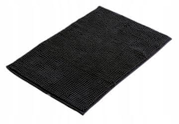 shumee Mehka kopalniška preproga 60x40 cm črne barve