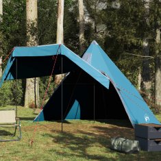 Vidaxl vidaXL Šotor tipi za 5 oseb, moder, vodoodporen
