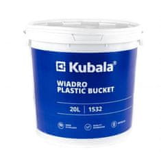 Kubala Plastično vedro s pokrovom in tehtnico, 33 l
