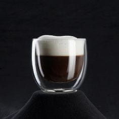 Forever Moka Pots Set kozarec za espresso z dvojnim steklom 80ml / 2 kos / steklo
