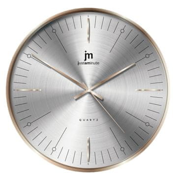 Lowell Stenska ura Metal 40cm / 00886c / okrogla / siva / abs, aluminij