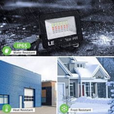 Lepro 2x Zunanji LED reflektor RGB z daljincem 15W IP65
