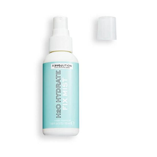 Makeup Revolution Hidratantni fiksirni sprej in osnovna podlaga Relove H2O Hydrate (Fix Mist) 50 ml