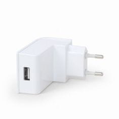 Gembird Univerzalni USB A polnilec 10 W, bel (EG-UC2A-02-W)