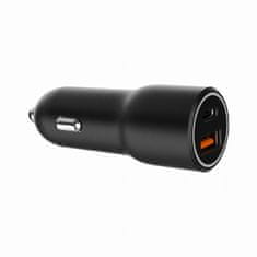 Gembird TA-UC-AC2PDQC38-CAR-01 hitri avto polnilec z 2 vrati USB PD/QC, črn 38 W, 3A
