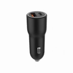 Gembird TA-UC-AC2PDQC38-CAR-01 hitri avto polnilec z 2 vrati USB PD/QC, črn 38 W, 3A