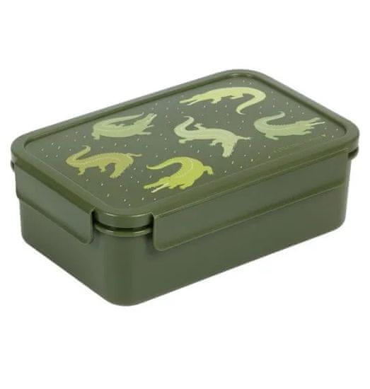 A Little Lovely Comp Škatlica za malico Bento, Crocodiles