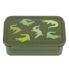 A Little Lovely Comp Škatlica za malico Bento, Crocodiles