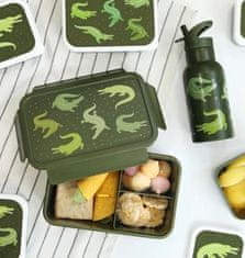 A Little Lovely Comp Škatlica za malico Bento, Crocodiles